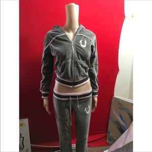 True religion sweatsuit